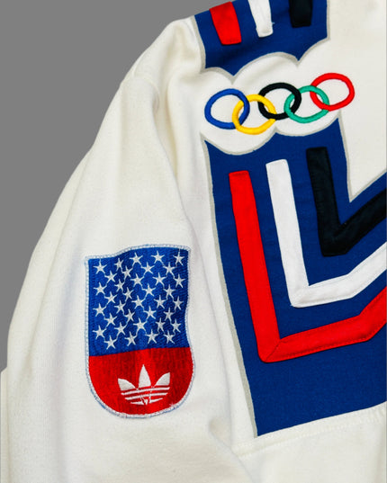 Vintage-Hoodie – Adidas | XIII. Olympische Winterspiele 1980