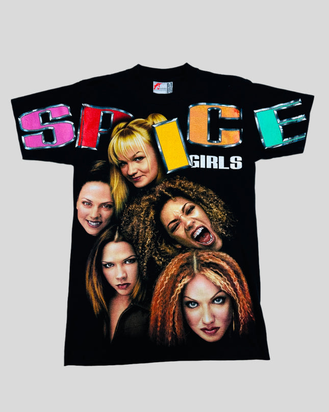 Vintage Spice Girls T-Shirt | Kultige Popband-Kleidung