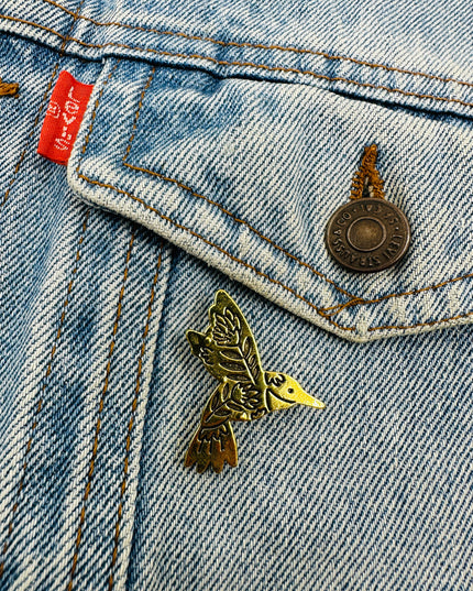 Hummingbird Pin | Family Christmas Pajamas & Accessories