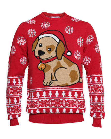 Weihnachtspullover mit dem Motiv „Santas kleiner Helfer“ für Damen