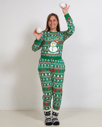 Let It Snow Christmas Pajamas for Men and Women