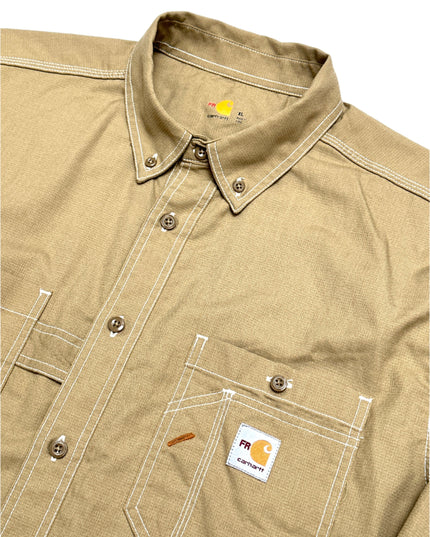 Vintage Long Sleeve Shirt - Carhartt | Flame Resistant for Men