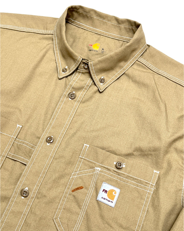 Vintage Long Sleeve Shirt - Carhartt | Flame Resistant for Men