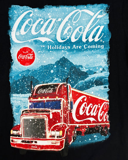 Vintage Coca Cola Holidays T-Shirt, Familienweihnachtspyjama
