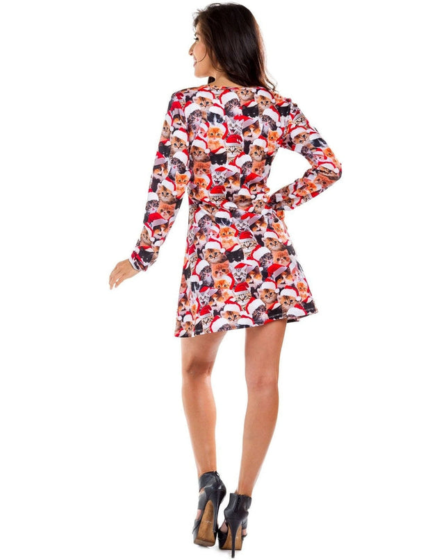 Women's Meowy Catmus Dress