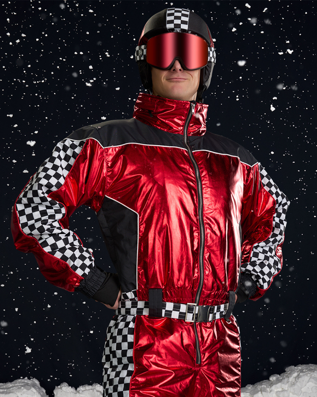 Men's Need For Freeze Snow Suit and Helmet Cover