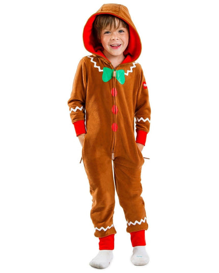 Boy's / Girl's Gingerbread Jumpsuit