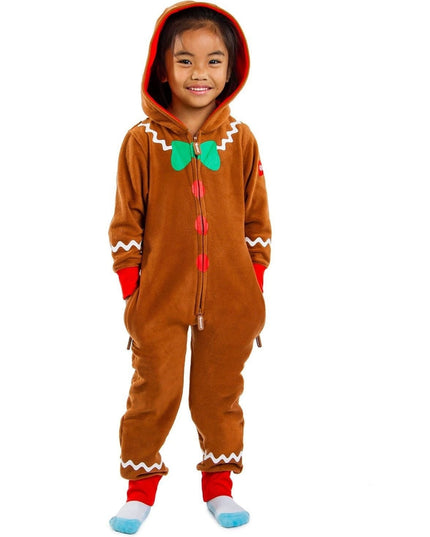 Boy's / Girl's Gingerbread Jumpsuit