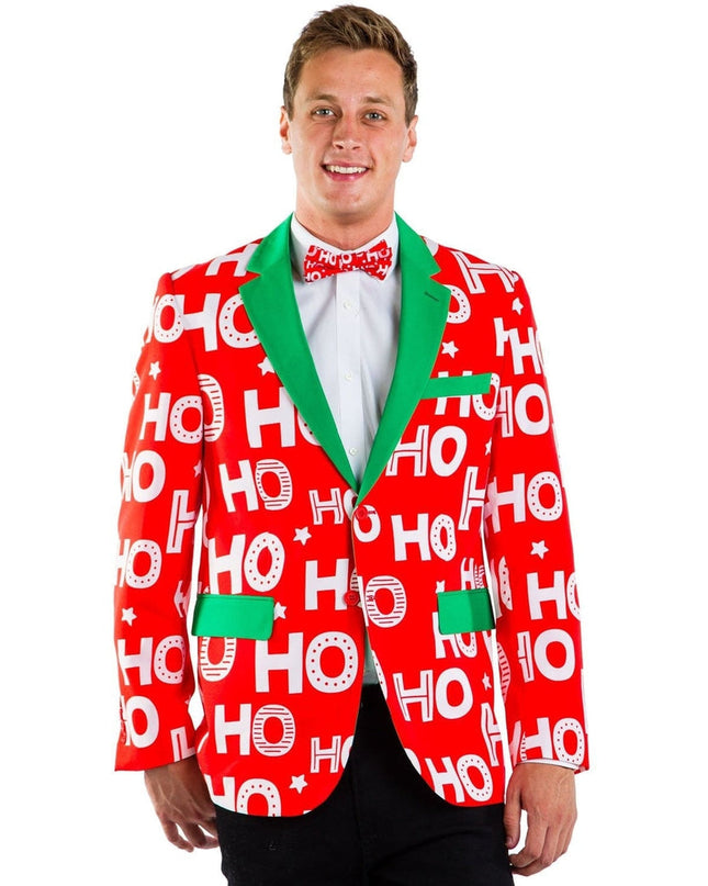 Men's Ho Ho Holla Blazer with Tie