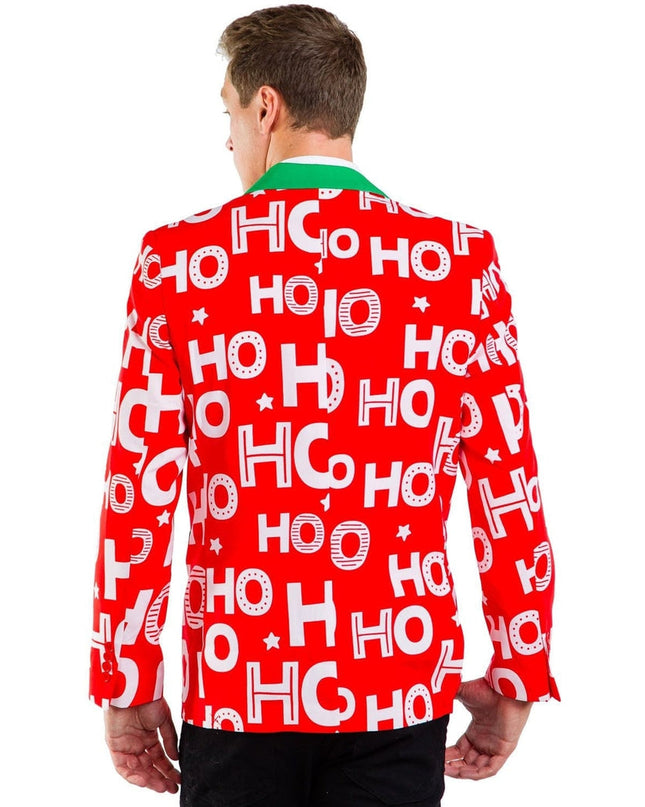 Men's Ho Ho Holla Blazer with Tie