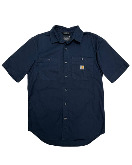 Vintage Kurzarmhemd – Carhartt | Rugged Flex Blau