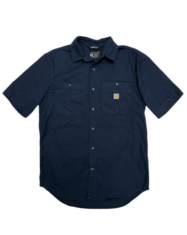 Vintage Kurzarmhemd – Carhartt | Rugged Flex Blau