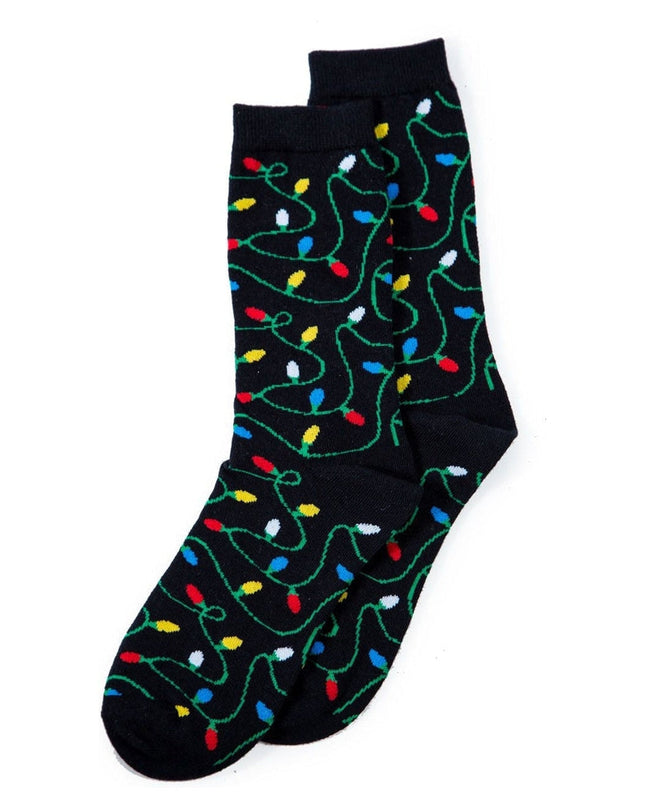 Men's String of Lights Socks (Fits Sizes 8-11M)