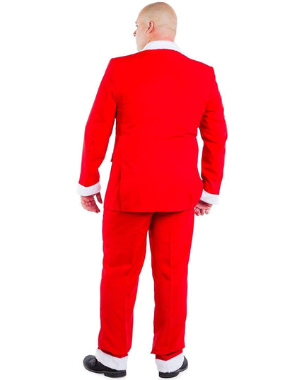 Men's Furry Santa Blazer with Tie