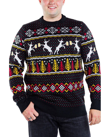 Men's Caribrew Big and Tall Ugly Christmas Sweater
