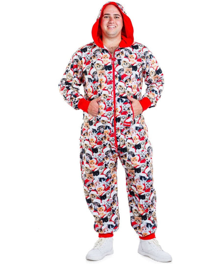 Men's Meowy Catmus Big and Tall Jumpsuit