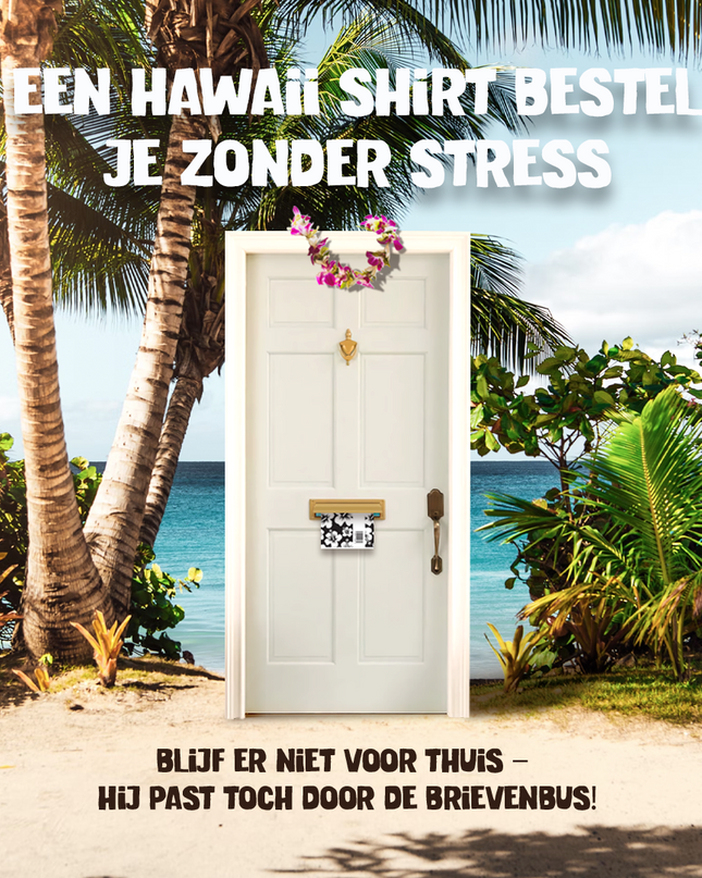 Party in Hawaii Hawaiihemd für Herren