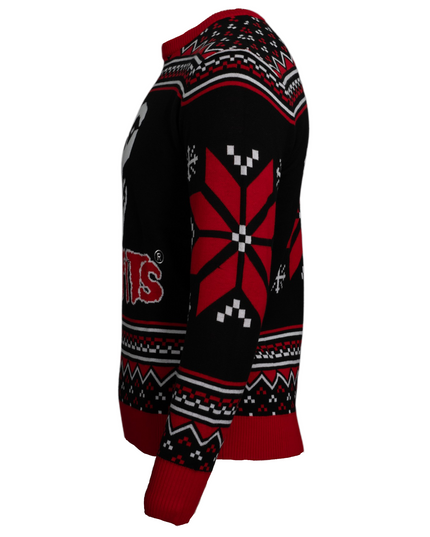 Misfits Skull Logo Ugly Christmas Sweater