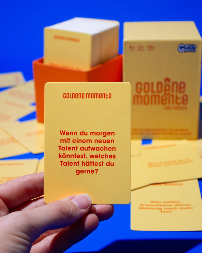 Golden Moments Family Board Game - Fun for All Ages