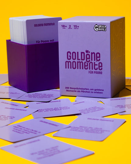 Golden Moments – Das Brettspiel für Paare – Genießt gemeinsame Zeit