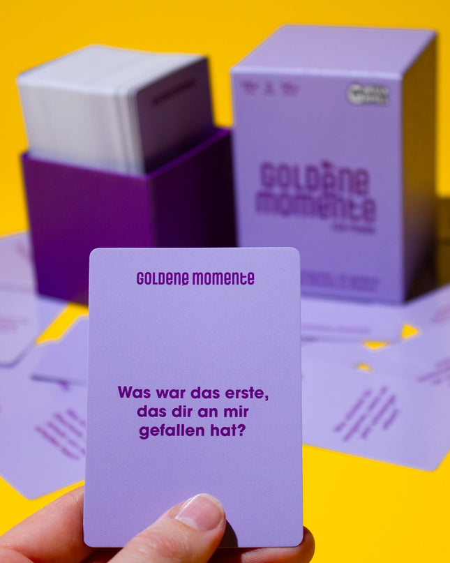 Golden Moments – Das Brettspiel für Paare – Genießt gemeinsame Zeit