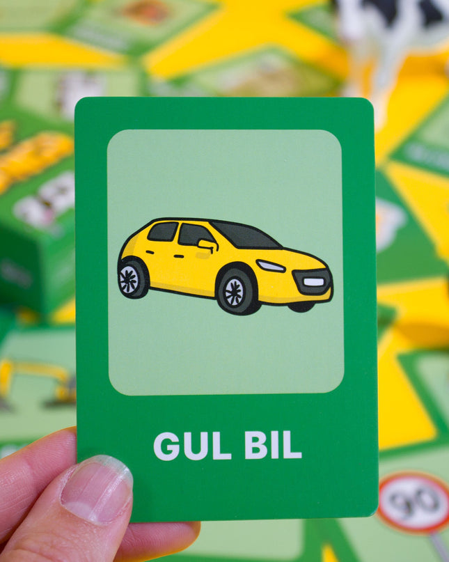 Auto-Bingo-Brettspiel