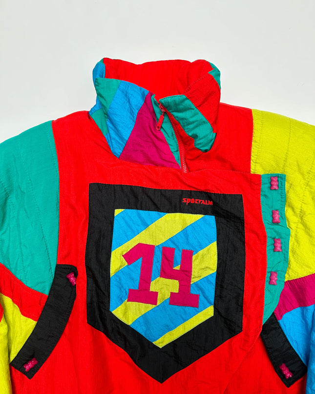 Vintage Colorblock Gumimaci Jacke | Limitierte Auflage