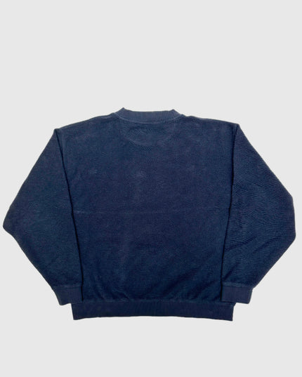 Vintage Wrangler blauer Pullover – Festtagskollektion für alle