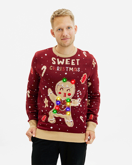 Niedlicher Cookie-Pullover - Herren