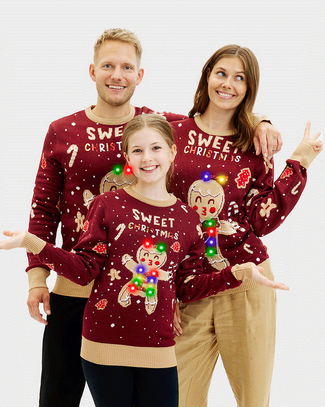 Niedlicher Cookie-Pullover - Herren