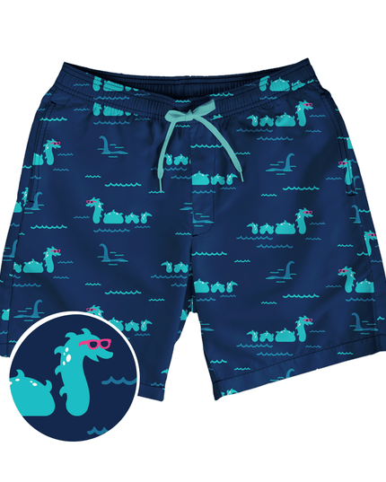 Nothin' But Nessy Stretch Swim Trunks - 7.5" Inseam
