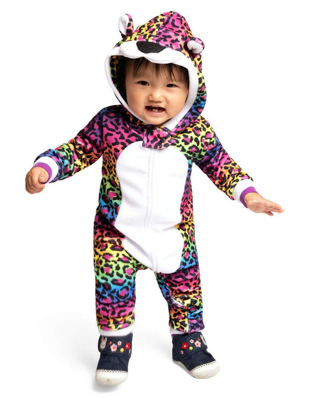 Baby Girl's 90's Leopard Costume