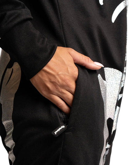 Women's Shimmer Skeleton Costume