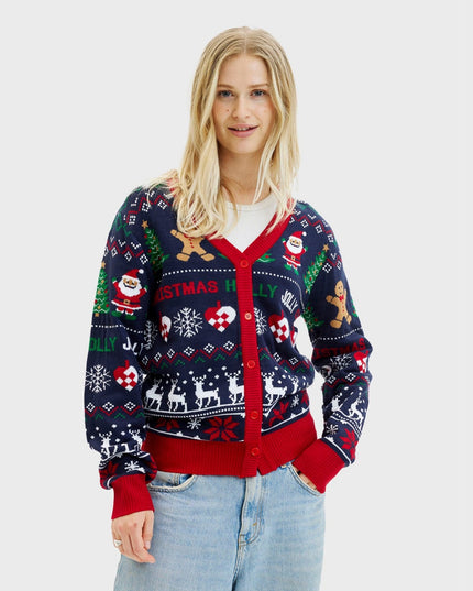Jolly Cardigan for Women - Bestselling Christmas Sweater