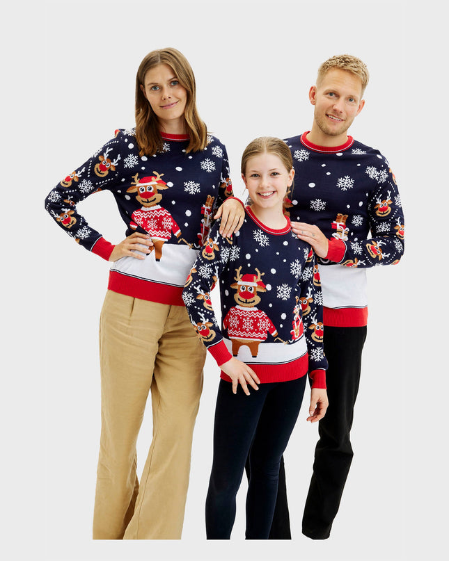 Bringing Christmas Gifts Sweater - Men