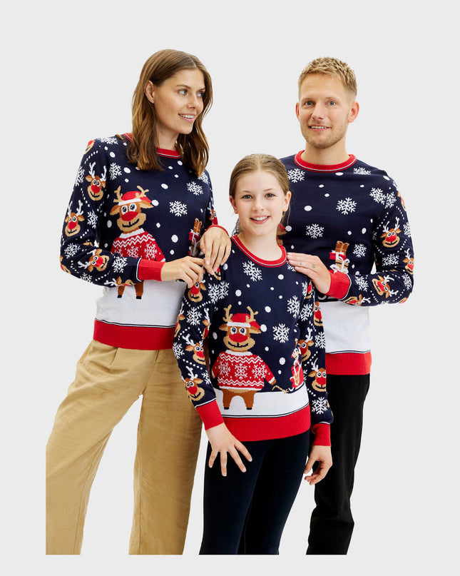 Bringing Christmas Gifts Sweater - Men