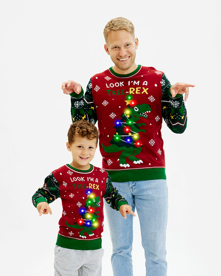 The Tree-REX Sweater for Kids