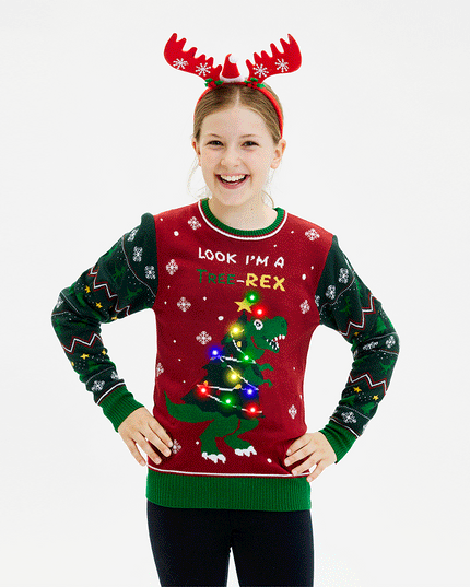 The Tree-REX Sweater for Kids