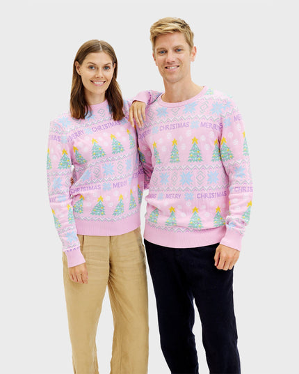 Pink Christmas Sweater for Women