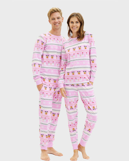 Ultimate Pink Christmas Pajamas for Men