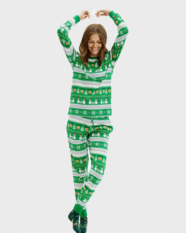 Ultimate Green Christmas Pajamas for Women