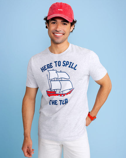 Men's Spill the Tea Tee