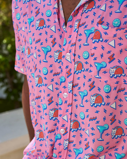 Men's Taco Gato Hawaiian Shirt