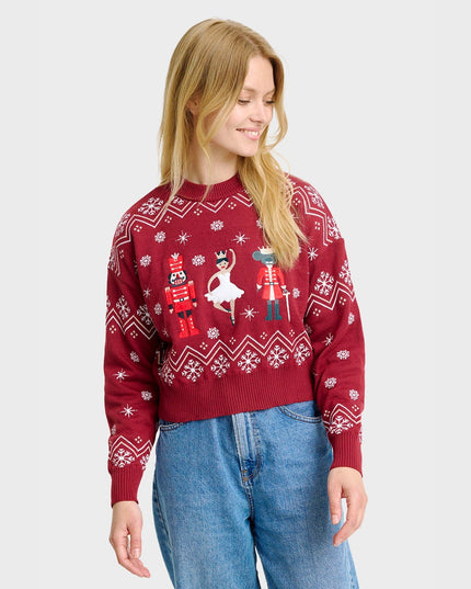 Nutcracker Christmas Sweater for Women