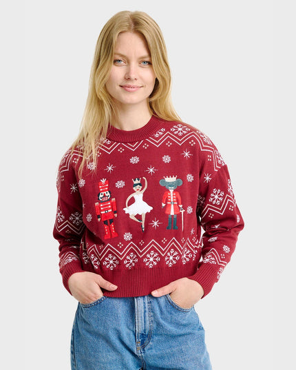 Nutcracker Christmas Sweater for Women