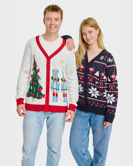 Women's Santa Christmas Cardigan