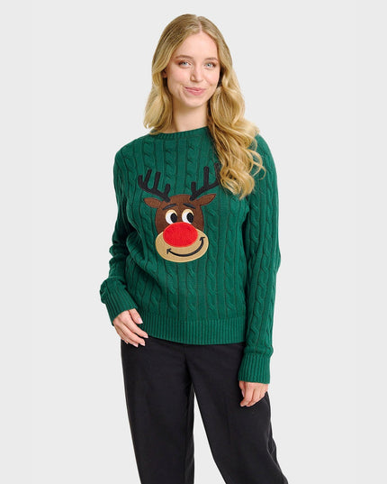 Der Mark Weihnachtspullover - Damen