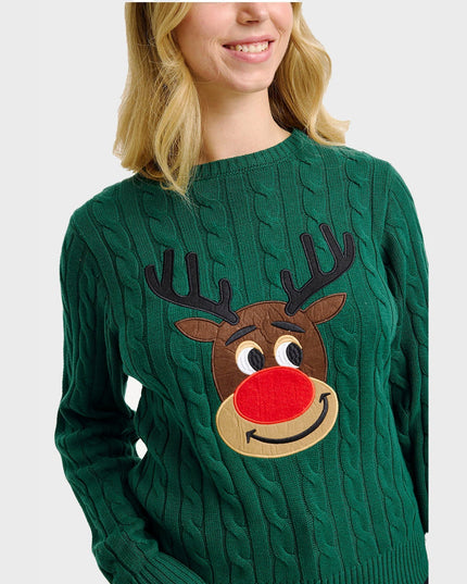 Der Mark Weihnachtspullover - Damen