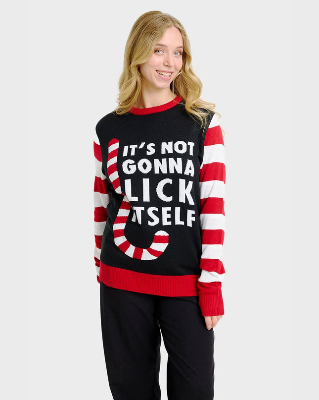 Candy Cane Christmas Sweater for Women