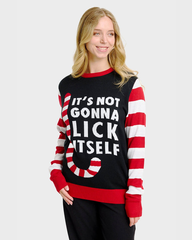 Candy Cane Christmas Sweater for Women